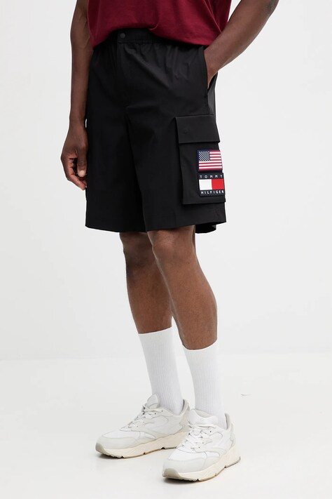Шорти Tommy Hilfiger x SAIL GP колір чорний MW0MW41414