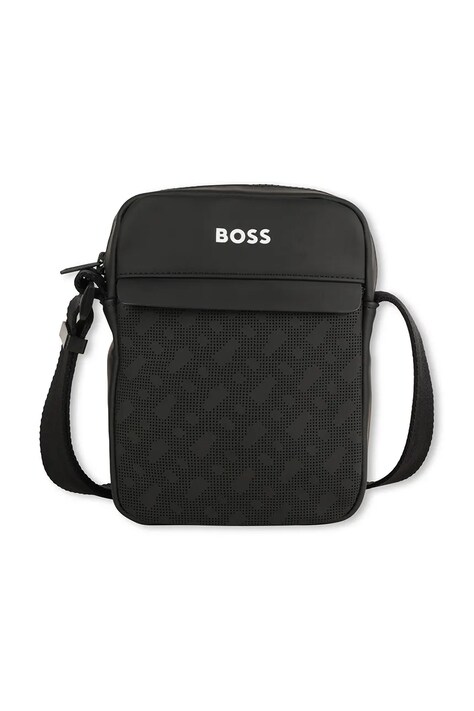 Παιδικό τσαντάκι BOSS χρώμα: μαύρο, J52642