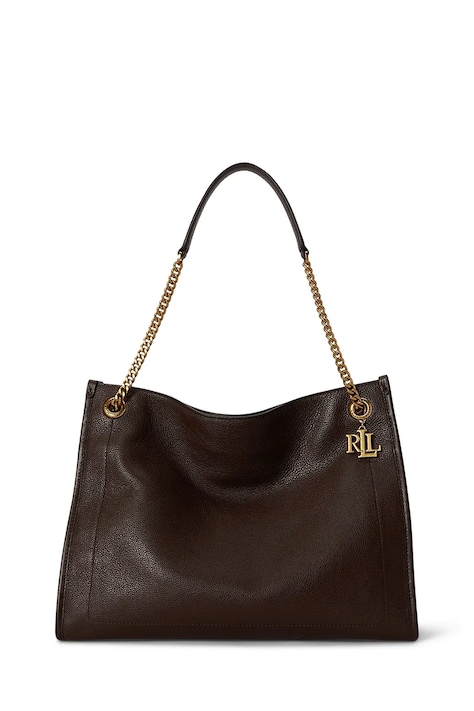 Lauren Ralph Lauren Torebka damska skórzana brązowa 431969352