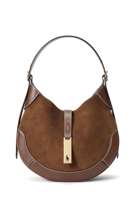 Polo Ralph Lauren mala torba hobo ženska kožna smeđa 428945972