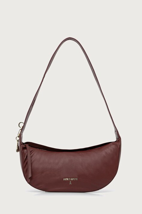 Patrizia Pepe Torebka crossbody damska skórzana brązowa 8B0274 L164