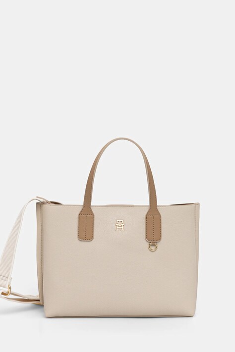 Tommy Hilfiger torebka kolor beżowy AW0AW17459