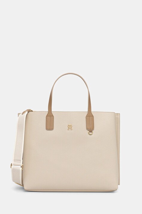 Tommy Hilfiger torebka kolor beżowy AW0AW17463