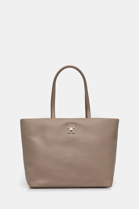 Tommy Hilfiger poșetă culoarea maro, AW0AW17528
