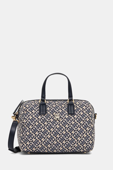 Torbica Tommy Hilfiger mornarsko modra barva, AW0AW17633