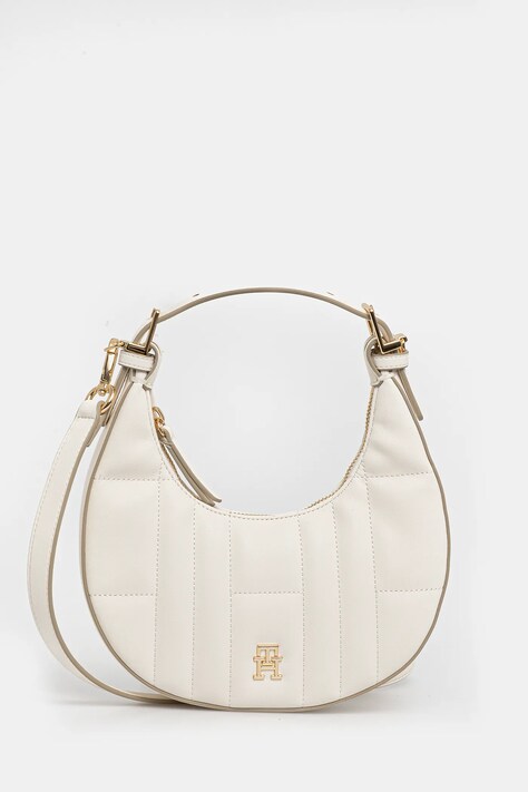 Tommy Hilfiger poșetă culoarea bej, AW0AW17635