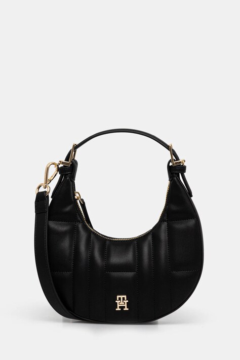 Tommy Hilfiger poșetă culoarea negru, AW0AW17635