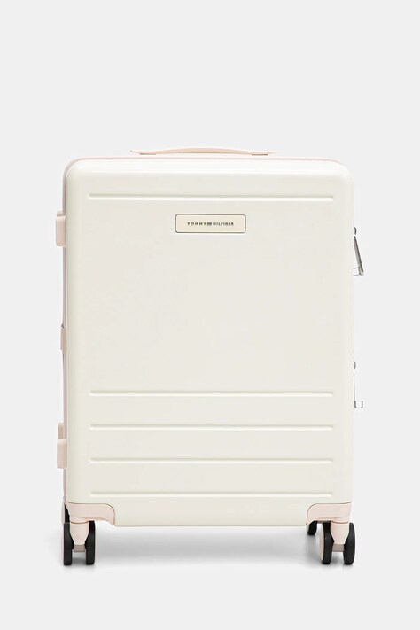 Tommy Hilfiger valiză culoarea bej, AW0AW17829