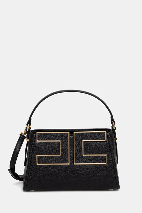 Kabelka Elisabetta Franchi černá barva, BS36A56E2