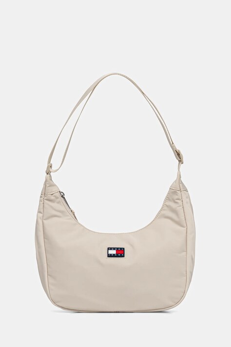 Tommy Jeans poșetă culoarea bej, AW0AW17547