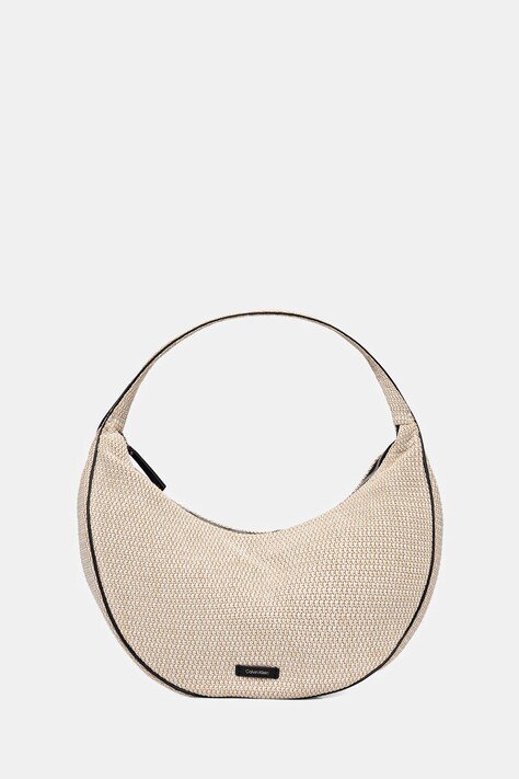 Calvin Klein poșetă culoarea bej, LV04F3060G