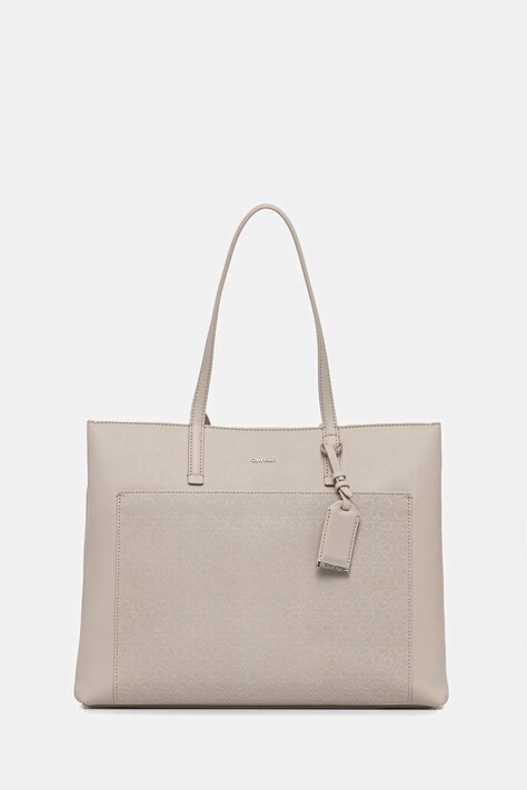 Calvin Klein torebka kolor beżowy LV04F3225G
