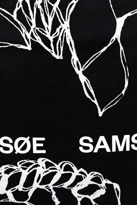 Бавовняна сумка Samsoe Samsoe SAPRINT — фото 4