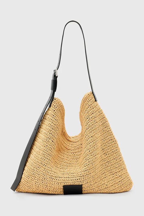 Сумочка AllSaints ASHA колір бежевий W249XC