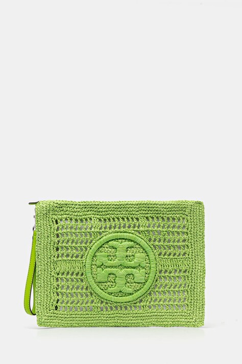 Tory Burch poșetă Ella culoarea verde, 155038-300