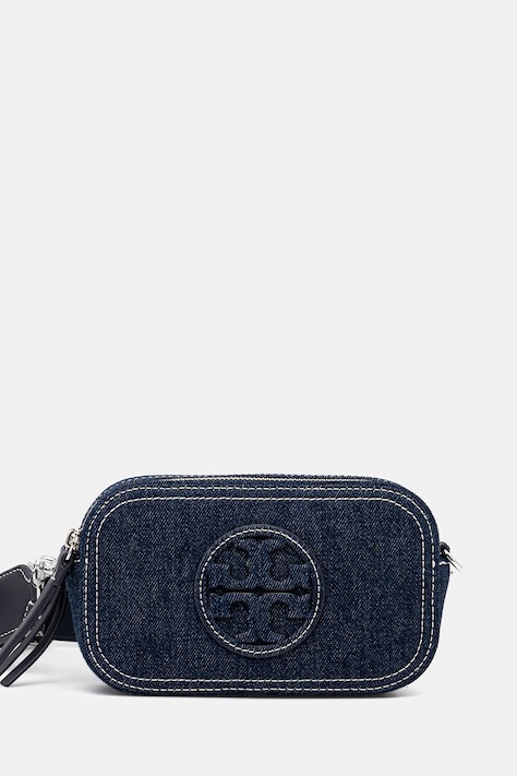 Kabelka Tory Burch Miller tmavomodrá farba, 169246-403