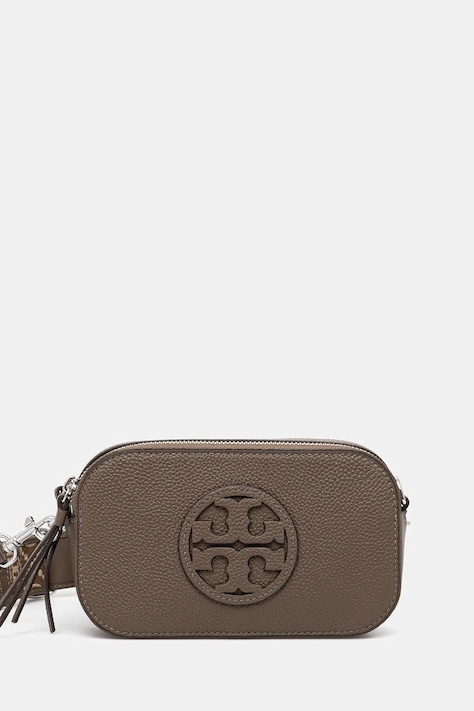 Tory Burch poșetă de piele Miller culoarea maro, 171955-250