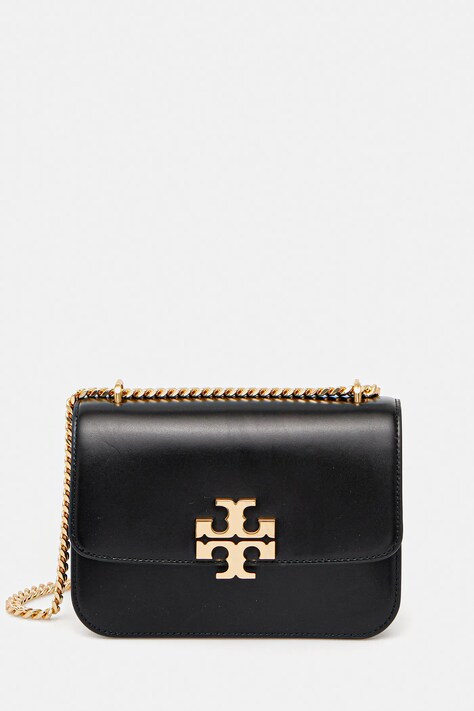 Tory Burch poșetă de piele Eleanor culoarea negru, 166169-001