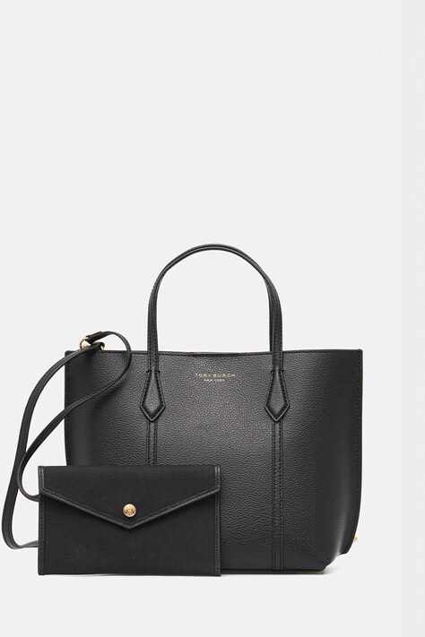 Kožená kabelka Tory Burch Perry černá barva, 174234-001