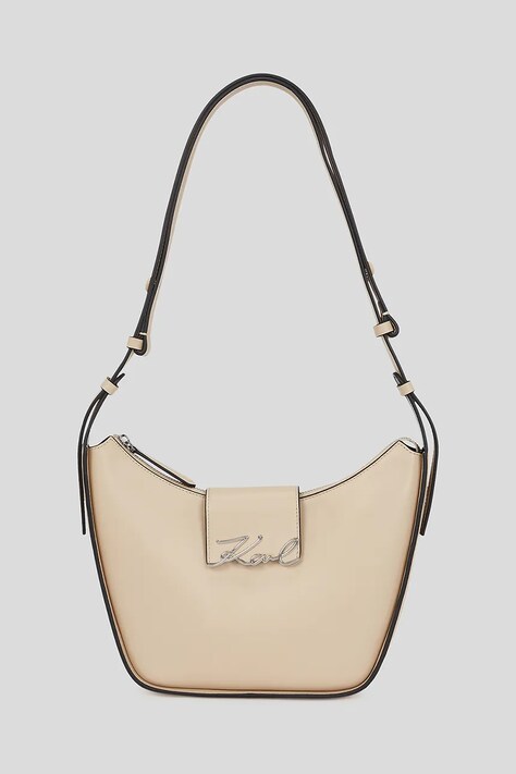 Kabelka Karl Lagerfeld béžová barva, A3W30046