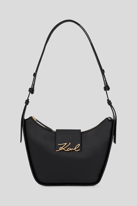 Kabelka Karl Lagerfeld černá barva, A3W30046