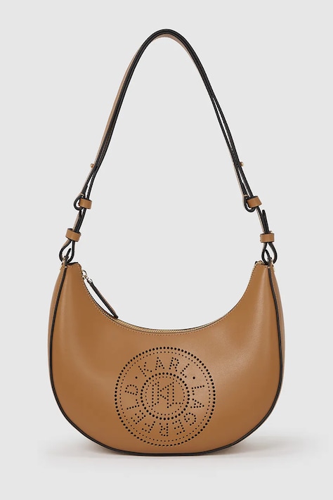 Τσάντα Karl Lagerfeld K/CIRCLE χρώμα: μαύρο, A3W30060