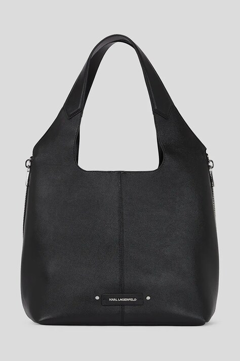 Кожаная сумочка Karl Lagerfeld цвет чёрный A3W30080