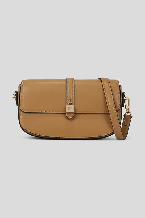 Karl Lagerfeld poșetă de piele culoarea maro, A3W30152