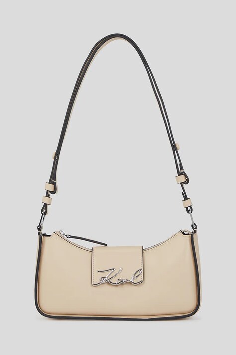 Сумочка Karl Lagerfeld колір бежевий A3W30290