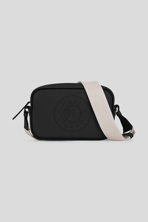 Karl Lagerfeld poșetă de piele culoarea negru, A3W30310