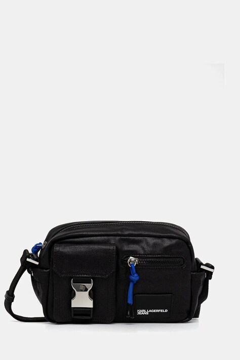 Karl Lagerfeld Jeans geantă culoarea negru, A3W30226