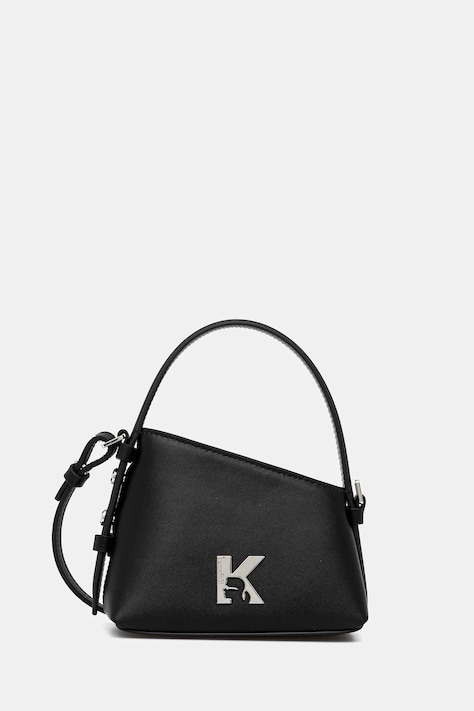 Kožená kabelka Karl Lagerfeld Jeans černá barva, A3W30289