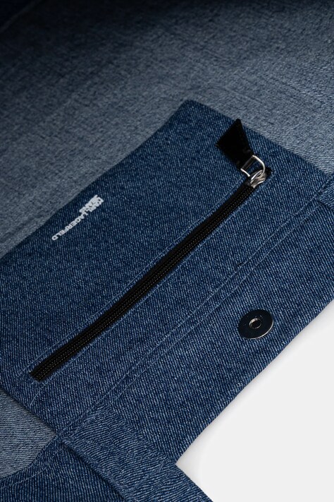 Бавовняна сумка Karl Lagerfeld Jeans — AW25-TOD0AG, блакитний — фото 5