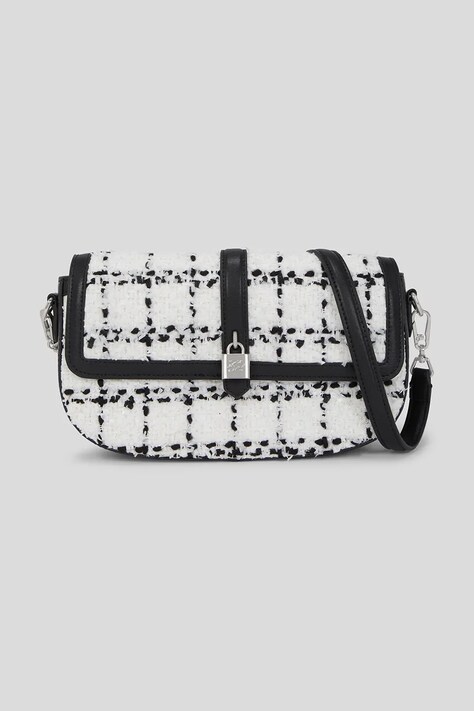 Kabelka Karl Lagerfeld bílá barva, A3W30155