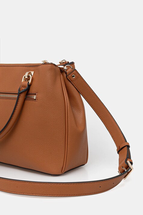 Guess torebka CALEBRA kolor brązowy HWBG95 36060