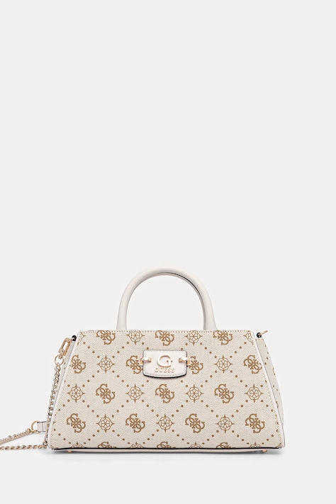 Τσάντα Guess NEDA χρώμα: μπεζ, HWCP96 54060