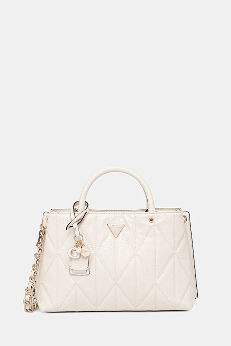 Guess poșetă ALDINA culoarea alb, HWGG96 63060