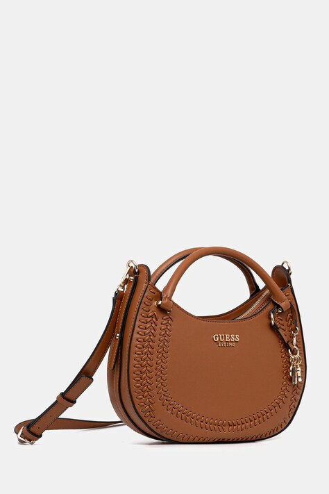 Guess torebka TATUM kolor brązowy HWNG96 67060