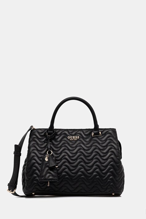 Torbica Guess MELISANDRA črna barva, HWQG96 53070