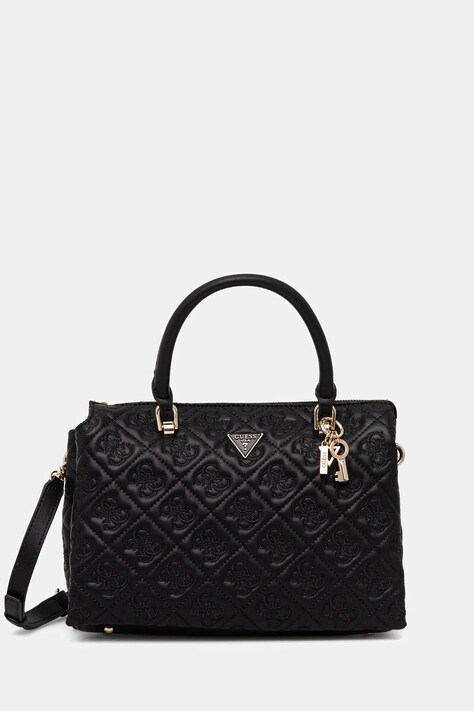 Guess poșetă ADELASIA culoarea negru, HWQL96 58060