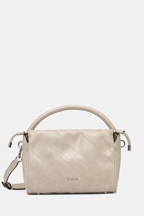 Guess poșetă AMYS culoarea bej, HWMY96 59160
