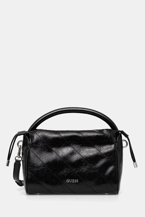 Guess poșetă AMYS culoarea negru, HWMY96 59160