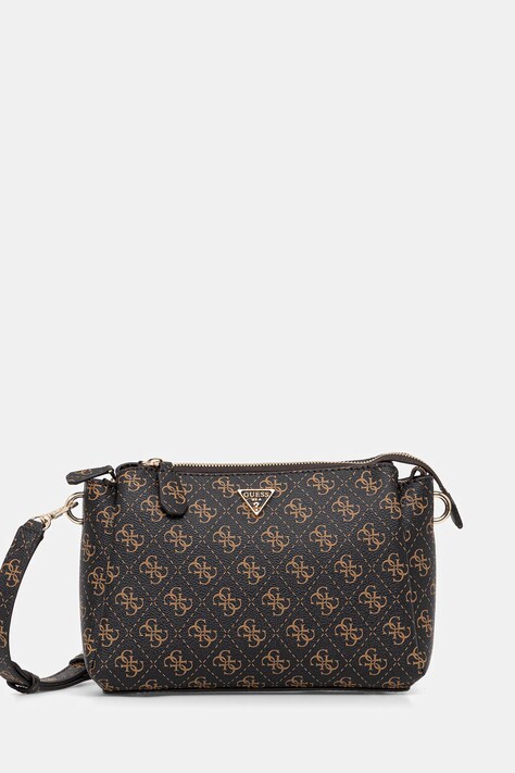 Guess poșetă NOELLE culoarea maro, HWQG96 72120