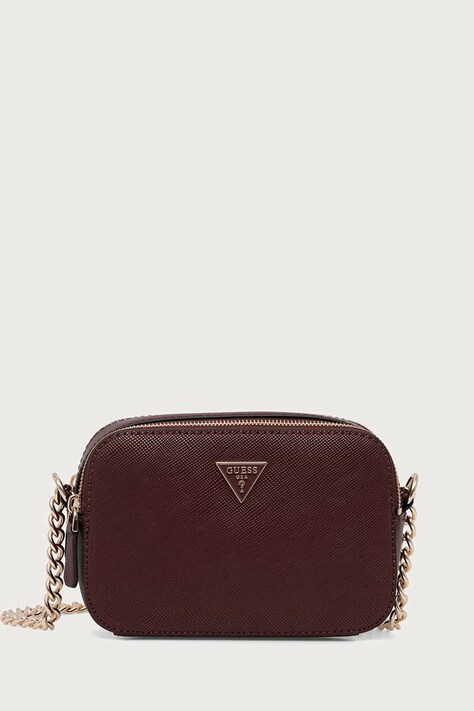 Guess Crossbody kabelka dámská NOELLE burgundská HWZG96 72140