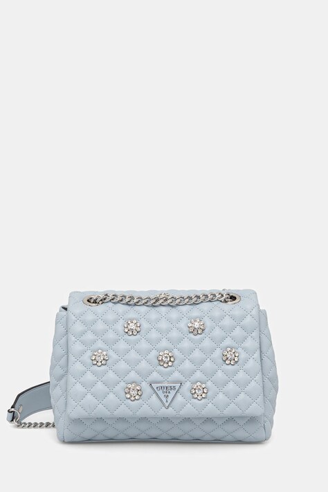 Guess torebka EVERLEE kolor niebieski HWEY86 79210