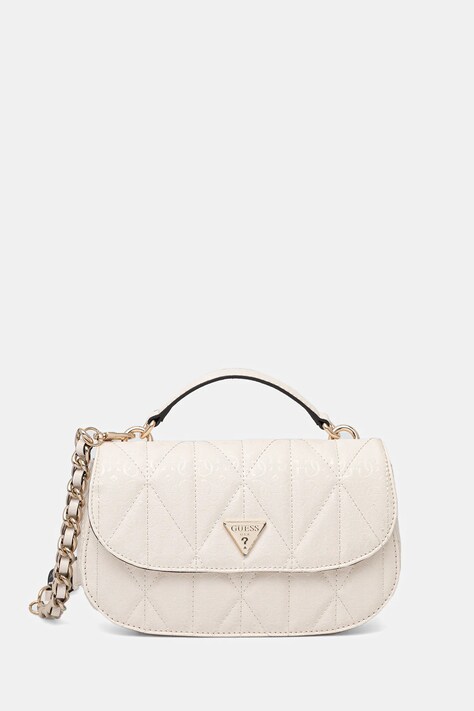 Guess poșetă ALDINA culoarea bej, HWGG96 63200