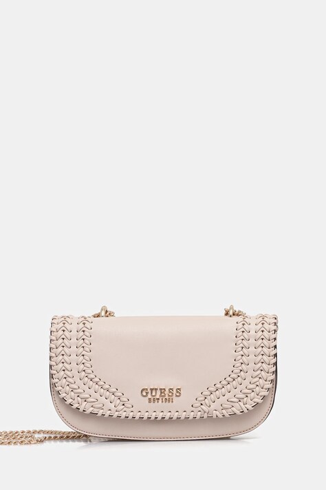 Torbica Guess TATUM bež barva, HWNG96 67210