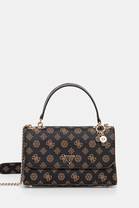Guess torebka DARYNA kolor brązowy HWPG72 08200