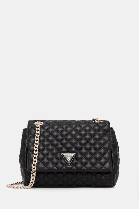Torbica Guess EVERLEE črna barva, HWQG86 79210