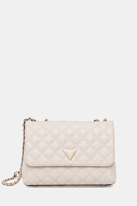 Guess geantă crossbody pentru femei GIULLY bej HWQG96 73200